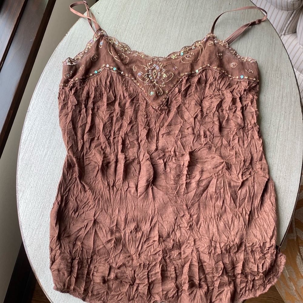 Women’s cami in brown by Xhilaration.